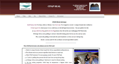 Desktop Screenshot of cpapseal.com